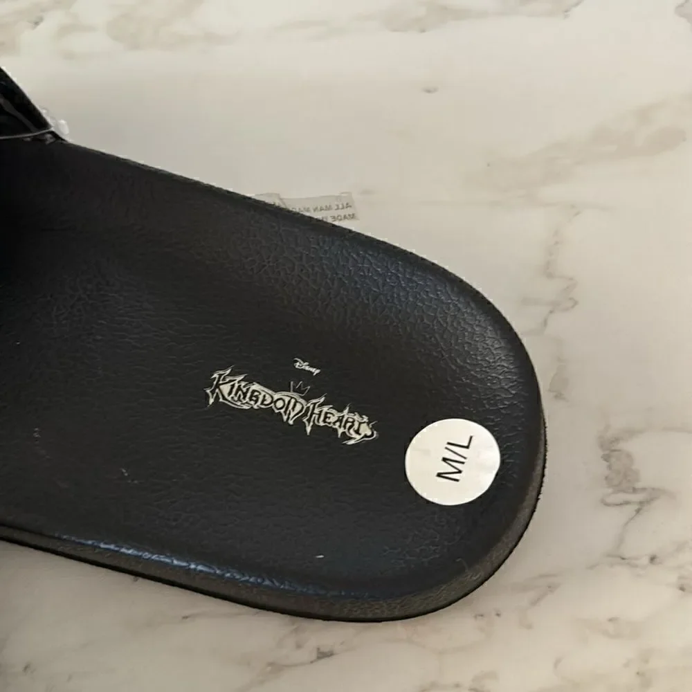 Kingdom Hearts Adult Men's sandals NWT